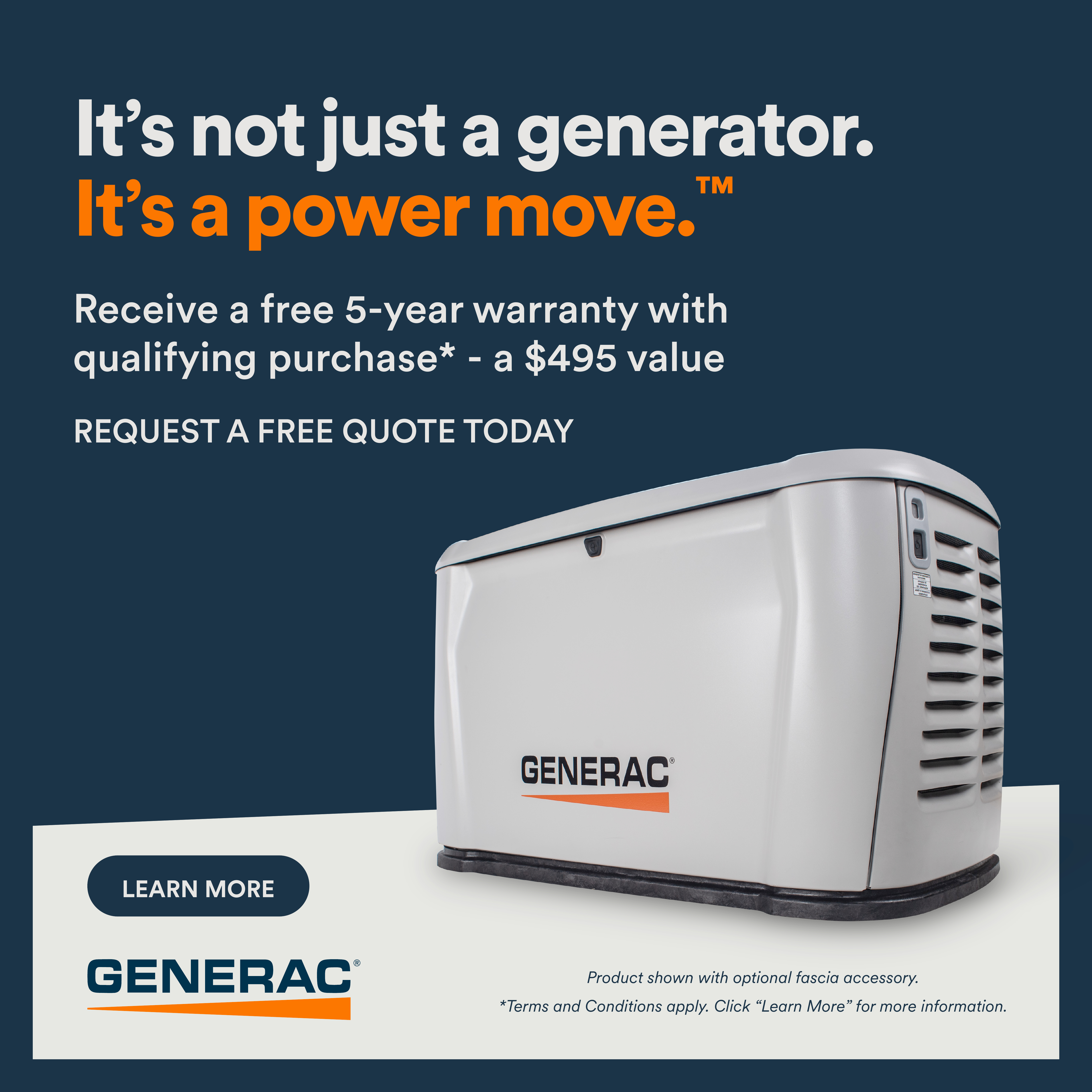 Generator installation